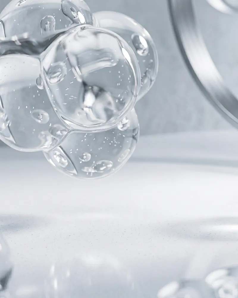 Soin du visage clinique avec soins professionnels