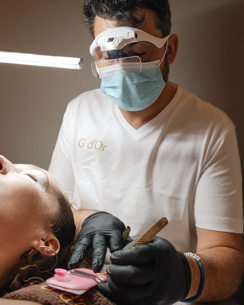 Permanent beauty treatment at G d'Or Beauty Studio